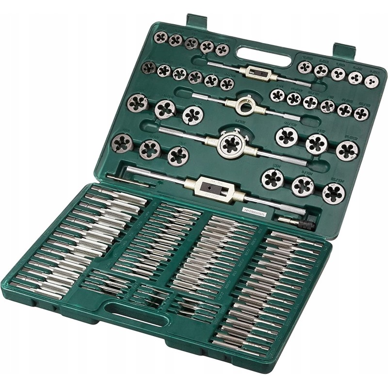 Zestaw gwintowników i narzynek 110 el. mannesmann