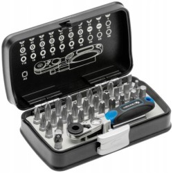 Zestaw końcówek wkrętakowych 33szt