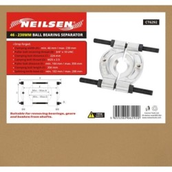 Ściągacz narzędzie demontażu usuwania łożysk odklejacz separator kół 46-230