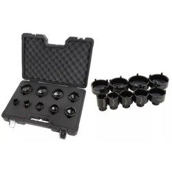 Zestaw nasadek kluczy klucze nakrętek rowkowych wieńcowych sworzni km4-km12