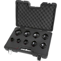 Zestaw nasadek kluczy klucze nakrętek rowkowych wieńcowych sworzni km4-km12