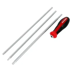 Lamp headlamp adjustment long screwdriver set torx t25 hex h6 h7