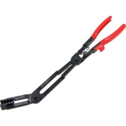 Double jointed bent long pliers 430mm