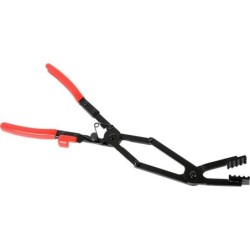 Szczypce do opasek zaciskowych na podwójnym przegubie wygięte długie 430mm