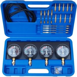 Vacuum gauge for carburettor synchronisation tester set meter