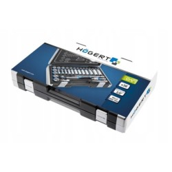 Hogert ht1r465 zestaw narzędzi nasadek 36szt. 3/8 w walizce