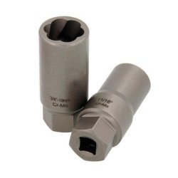 Zestaw nasadek kluczy obrobionych uszkodzonych zniszczonych śrub długie