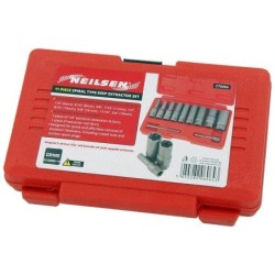 Zestaw nasadek kluczy obrobionych uszkodzonych zniszczonych śrub długie