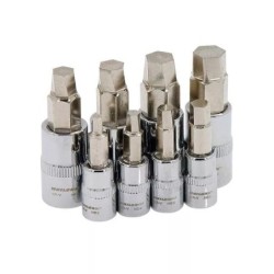 Zestaw bitów wykrętaków obrobionych uszkodzonych śrub imbus hex 3-10mm