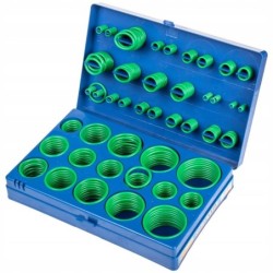 Zestaw uszczelek oringów zielonych 419 sztuk do klimatyzacji richmann c0428