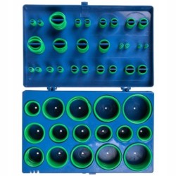 Zestaw uszczelek oringów zielonych 419 sztuk do klimatyzacji richmann c0428