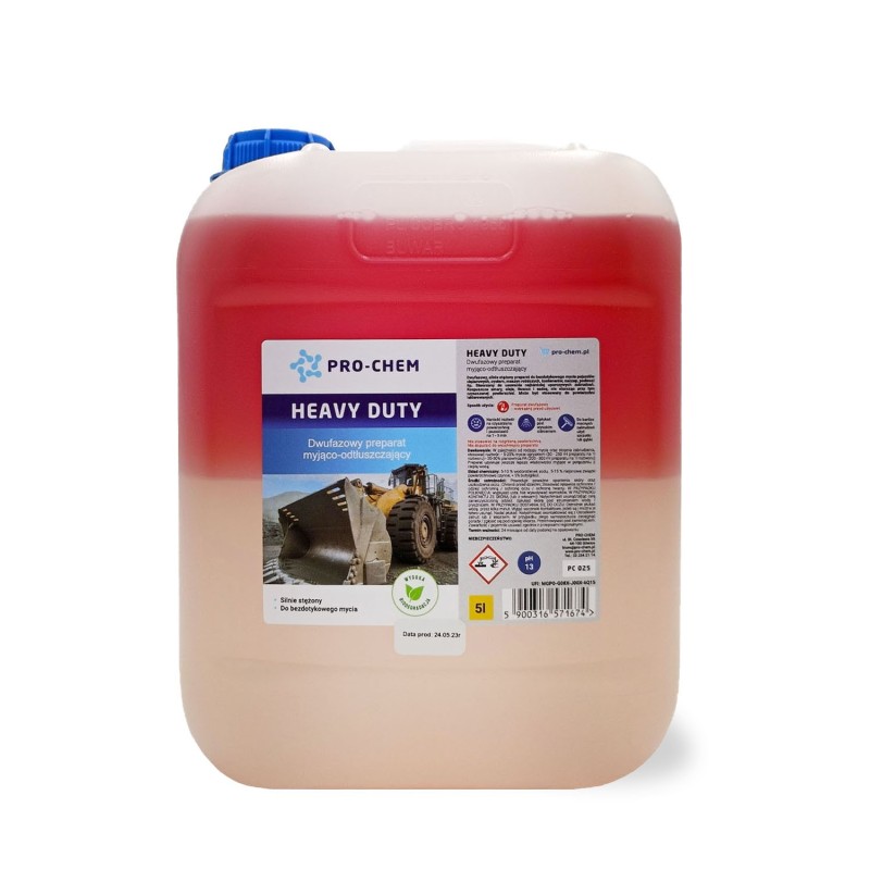 Dwufazowy preparat myjąco-odtłuszczający 5l
