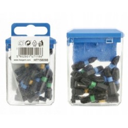 Bity udarowe grot do wkrętarki 1/4 pz ph tz 20 el hogert