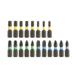 Bity udarowe grot do wkrętarki 1/4 pz ph tz 20 el hogert