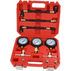 Compression, fuel pressure tester for motorbikes neilsen