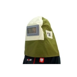 Maska ochronna do piaskowania kask kaptur osłona