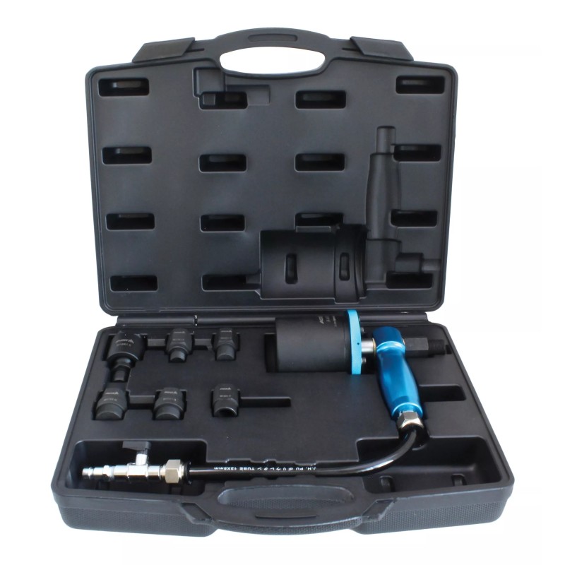 Ściągacz pneumatyczny wyciągacz wtryskiwaczy z adapterami młotek