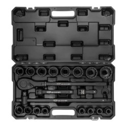 Zestaw narzędzi kluczy udarowych 3/4" (21el) (12kąt) w walizce 17-50mm