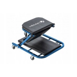 Leżanka warsztatowa z funkcją siedziska 2 w 1 obrotowe kółka hoegert