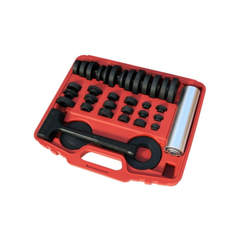 Przyrząd do nabijania tulei z młotkiem