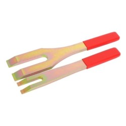 Gearbox coupling levers for silentblock pins