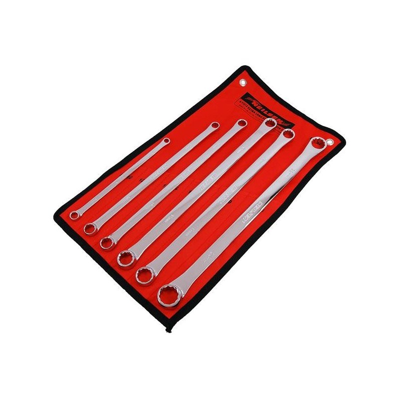 Zestaw kluczy oczkowych długich 8-24mm