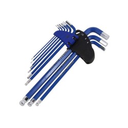 Zestaw kluczy l długie imbus 1.5-10mm