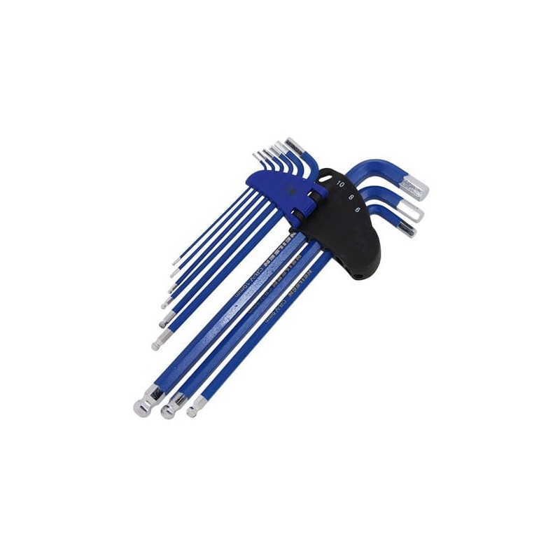 Zestaw kluczy l długie imbus 1.5-10mm