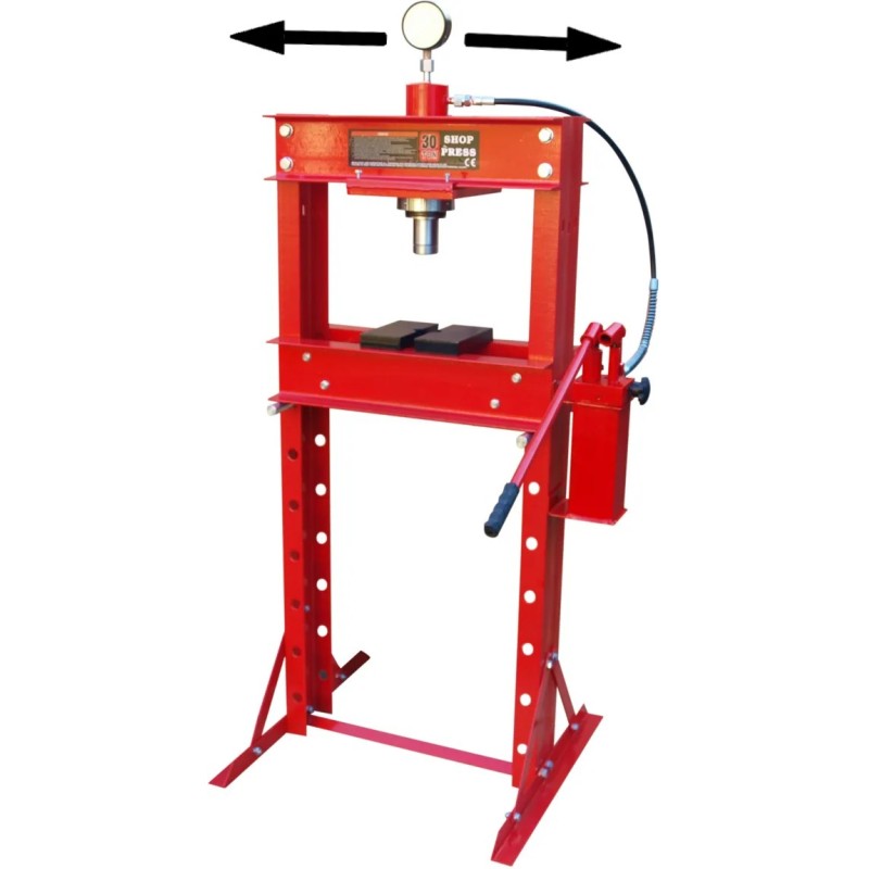 Prasa 30t hydrauliczna podwójny napęd szybko wolno