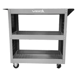 Cabinet workbench 300kg tool trolley 3 shelves