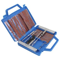 Zestaw do awaryjnej naprawy opon 27 el. szydło klej sznur