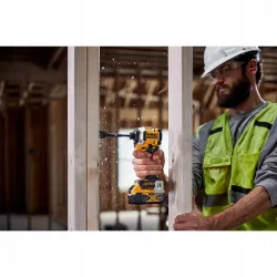 208 нм 1/4" безщітковий акумуляторний ударний дриль-шуруповерт dewalt dcf850n
