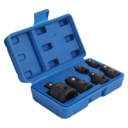 Adaptery redukcje udarowe 6 el. 1/4 3/8" 1/2" 3/4"