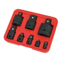 Impact reduction adapters 8 el. 1/4 to 1''