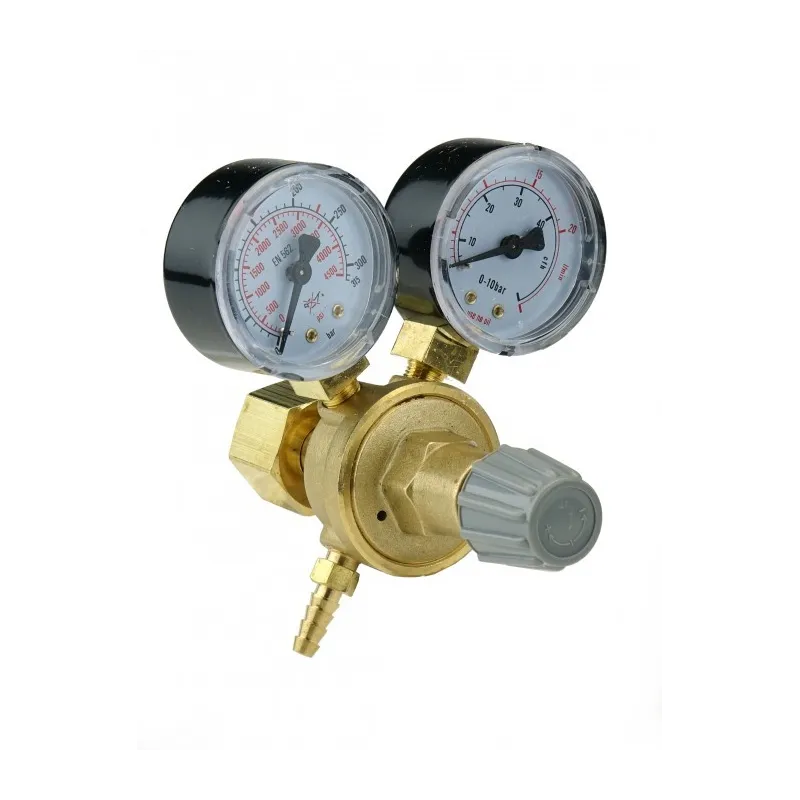 Reduktor argon co2 mini ideal co2 z dwoma zegarami króciec