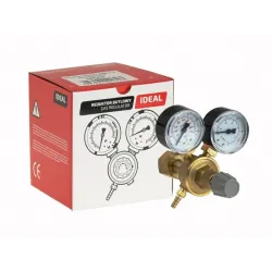 Reduktor argon/co2 mini ideal co2 z dwoma zegarami + króciec