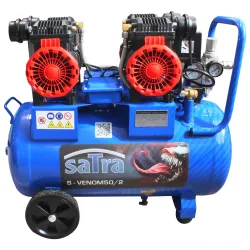 Kompresor bezolejowy 50l 2.2kw 10 bar 230v 4 cylindy