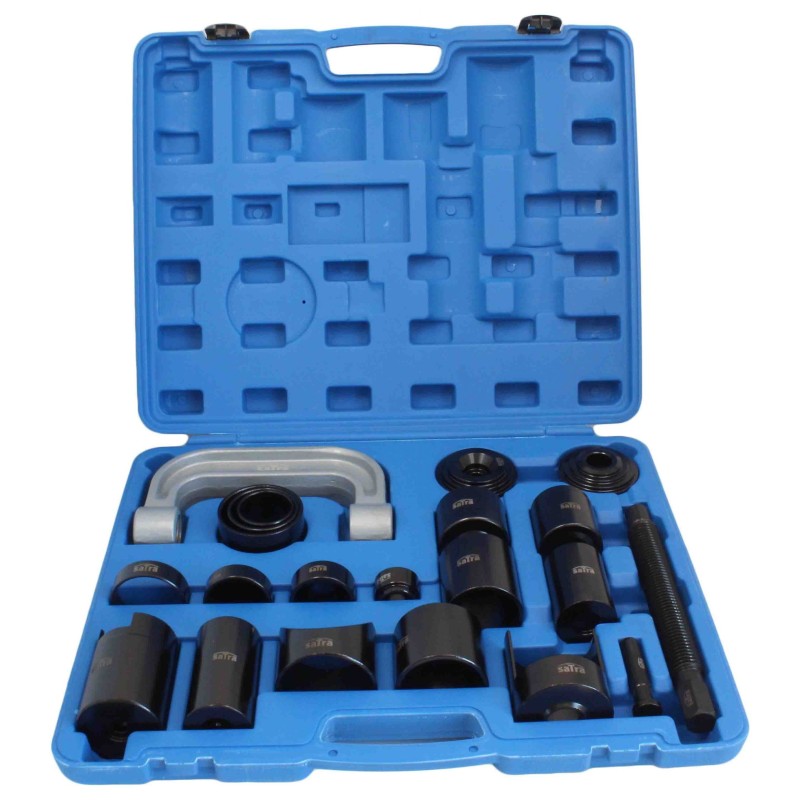 Prasa śrubowa adaptery ściągacz łożysk tulei sworzni na aucie 21el satra