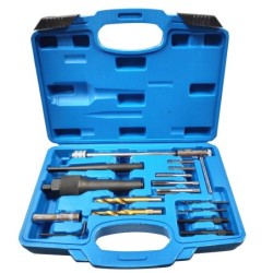 Zestaw do demontażu urwanych świec żarowych