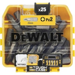 Zestaw bitów do wkrękarki dewalt pz2 25 sztuk