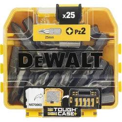 Zestaw bitów do wkrękarki dewalt pz2 25 sztuk