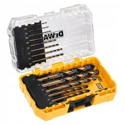Набір свердел по металу Dewalt 14 el 1-8мм hss-g