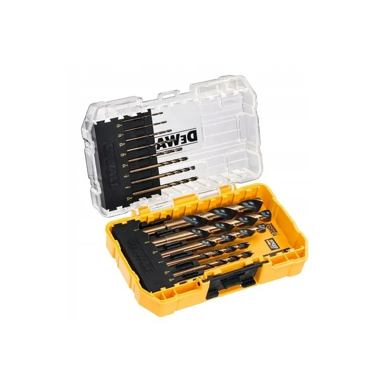 Zestaw wierteł do metalu dewalt 14 el 1-8mm hss-g