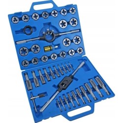 Narzynki gwintowniki uchwyt calowe 45szt condor