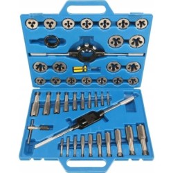 Narzynki gwintowniki uchwyt calowe 45szt condor