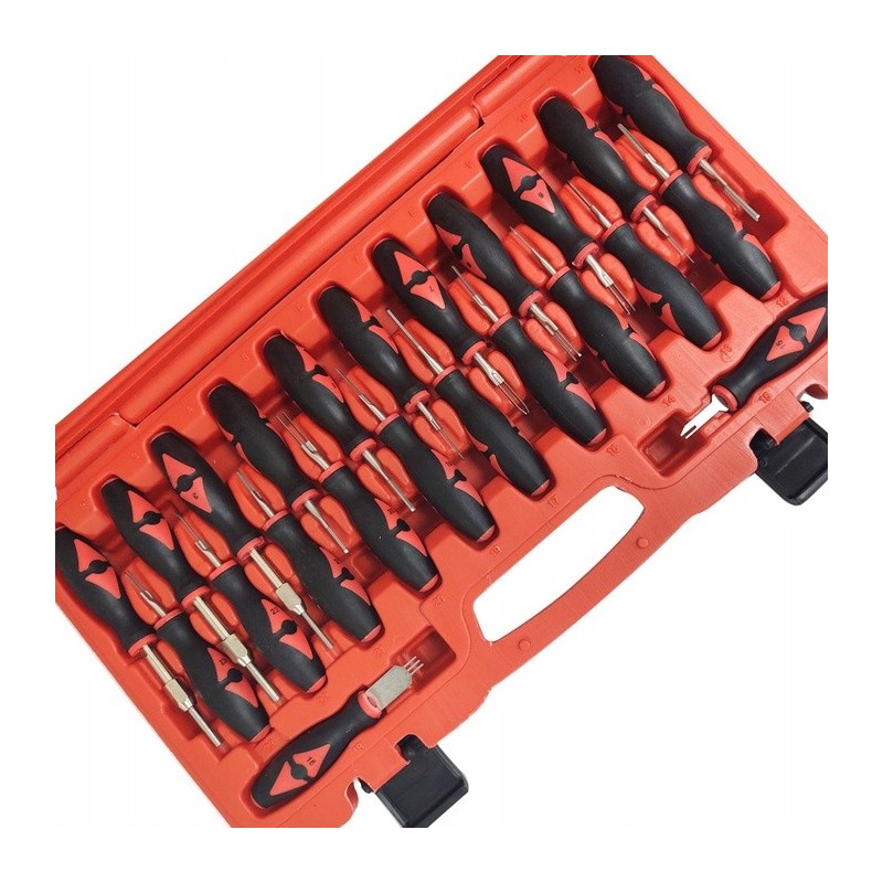 Zestaw do wypinania pinów konektorów elektroniki 23 elementy Wyjmaki 1229A Magma