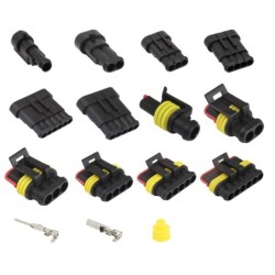 Zestaw złączek kostka wtyk złącze do przewodów elektrycznych hermetyczne 622EL