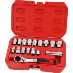 Ratchet spanner bit set 10-24mm Sockets