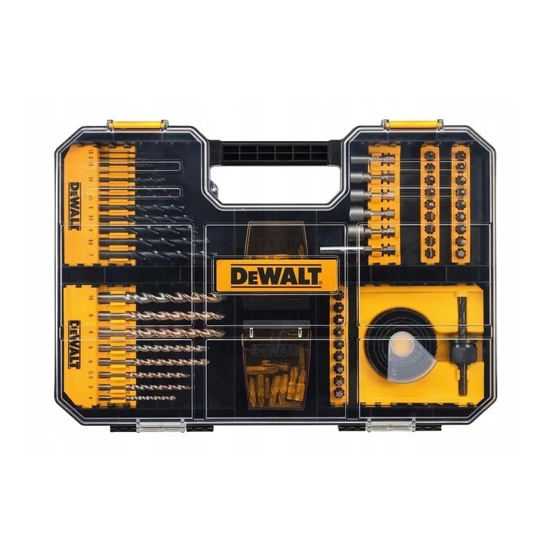 100-elementowy zestaw wierteł