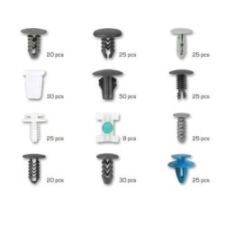 SPINKI SAMOCHODOWE DO FIATA 308 SZT. Spinki kołki klipsy samochodowe do fiata 308 szt